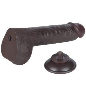 Crni Dildo sa pomerivom kožicom 9.5inch- Lvtoy00749-3